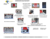 Generador solar 500 Watt. | IVA incl.