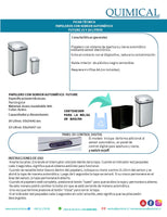 Papelero Automático con sensor Future 15L | IVA incl.