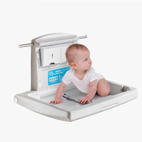 Mudador horizontal PL-H, con dispensador toallitas húmedas, BATH CARE II | IVA incl.