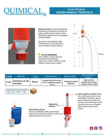 Bomba de Trasvase / Trasvasije Manual  | IVA incl.