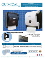 Dispensador de papel toalla P300 Snow(41140)/Smoke(41141) | IVA Incl.