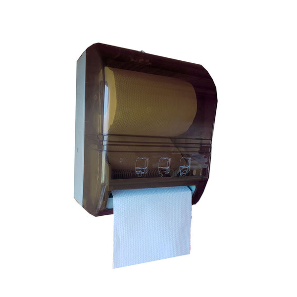 Dispensador de papel toalla en rollo